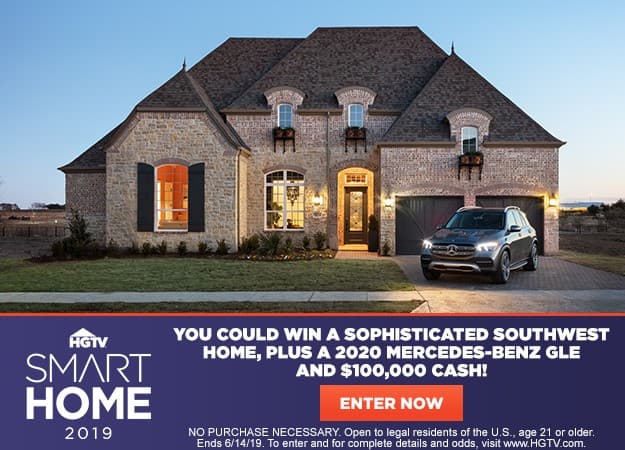 HGTV Smart Home 2019 Sweepstakes