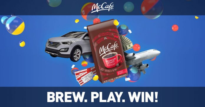 McDonald's McCafé Instant Win Game