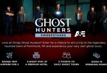 A&E - Ghost Hunters Sweepstakes