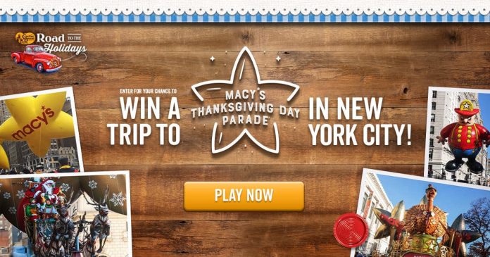 Cracker Barrel Road to the Holidays Sweepstakes