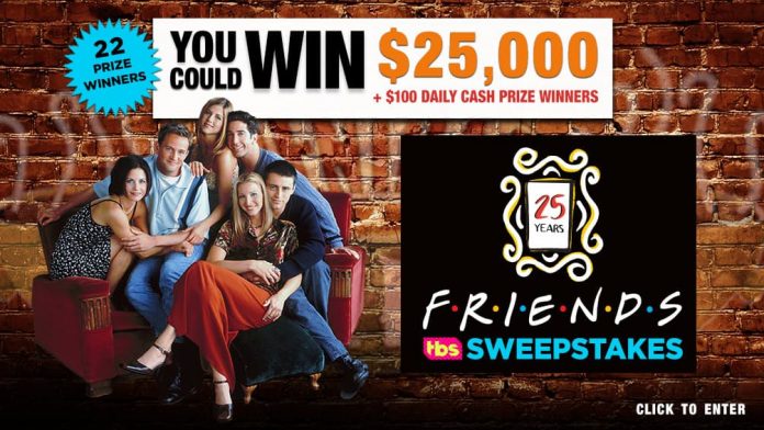 Friends 25 Sweepstakes