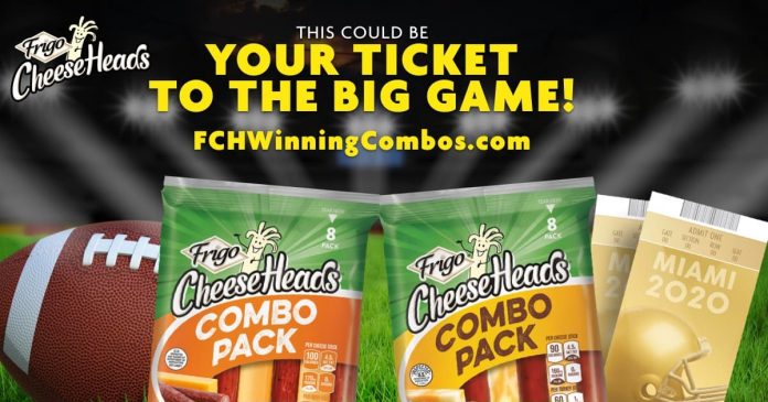 Frigo Cheese Heads Winning Combos Sweepstakes (FCHWinningCombos.com)
