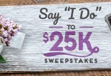 HGTV Say I Do to $25K Wedding Sweepstakes