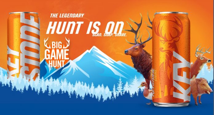 Gold Keystone Light Can 2020 Stone Hunt Sweepstakes