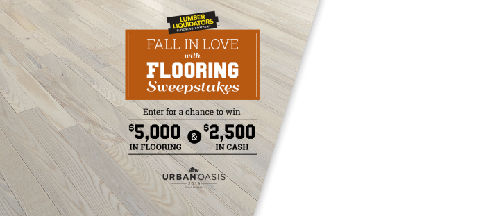 DIY Network Fall in Love with Flooring Sweepstakes