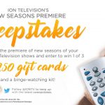 ION Television New Seasons Premiere Sweepstakes