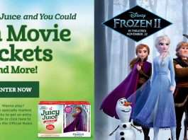 Juicy Juice Frozen 2 Instant Win Game