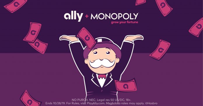 Ally Bank Monopoly
