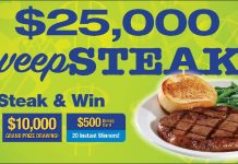 TA Petro SweepSTEAKS Instant Win Game and Sweepstakes