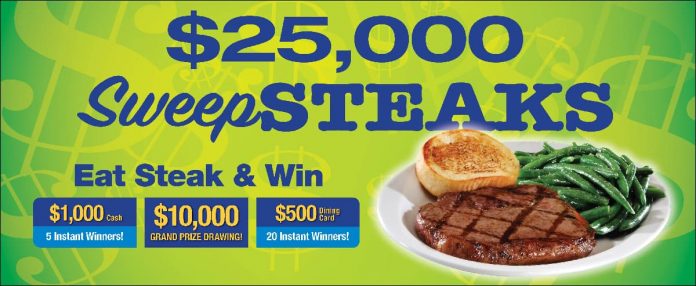 TA Petro SweepSTEAKS Instant Win Game and Sweepstakes