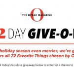 Oprah 12 Day Giveaway 2020 (OprahMag.com/12Days-2020)