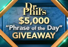 Dr Phil Phrase of the Day Giveaway