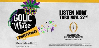 Golic And Wingo 2020 CFP National Championship Sweepstakes
