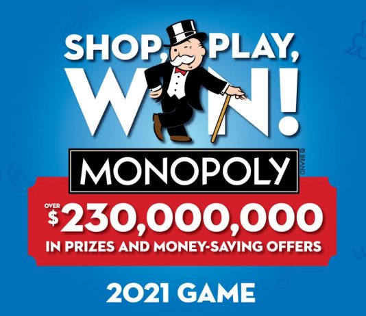 Monopoly Albertsons 2021 (ShopPlayWin.com) Monopoly Albertsons 2021