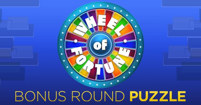 Wheel Of Fortune Bonus Puzzle Solution