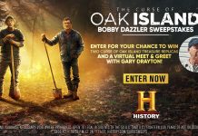 History Channel Curse Of Oak Island Sweepstakes 2021