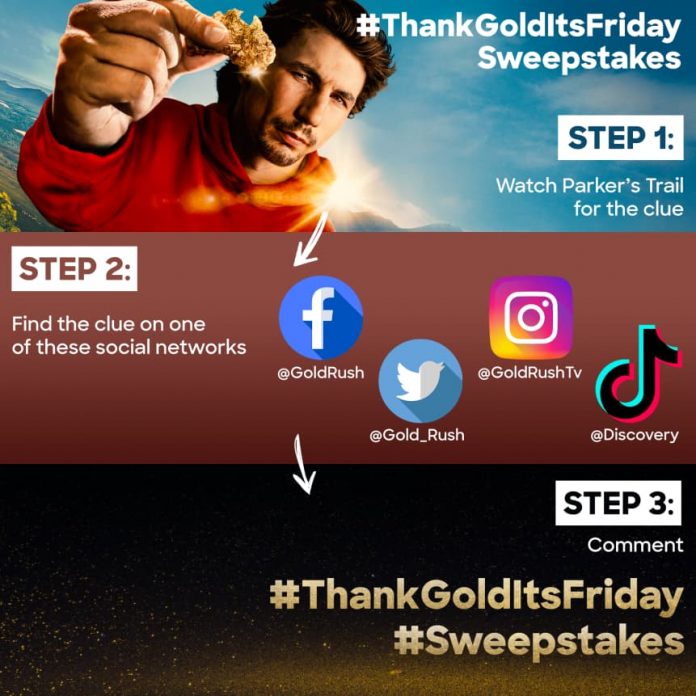 Discovery #ThankGoldItsFriday Sweepstakes 2020