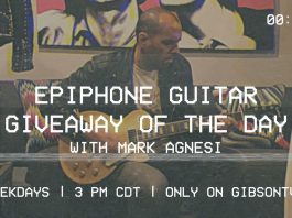 Gibson/Epiphone Guitar Giveaway 2020