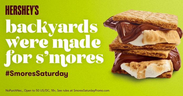 Hershey's S'mores Saturdays Promo 2020