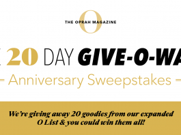 Oprah 20 Days Of Giveaways Sweepstakes 2020