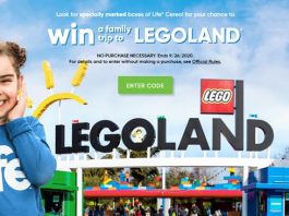 Quaker Life And Legoland Instant Win Game 2020