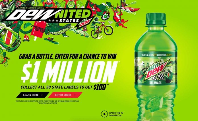 Mountain Dew DEWnited States 2020