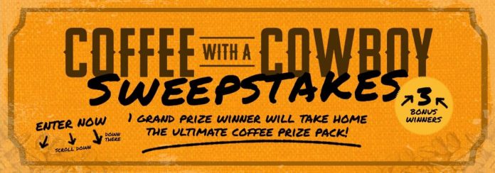 INSP.com Coffee with a Cowboy Sweepstakes 2020