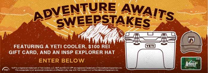 INSP.com Adventure Awaits Sweepstakes 2020 INSP.com Adventure Awaits Sweepstakes 2020