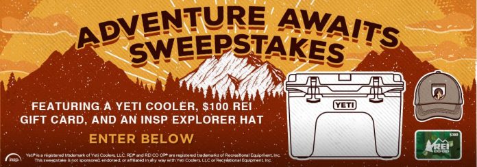 INSP.com Adventure Awaits Sweepstakes 2020