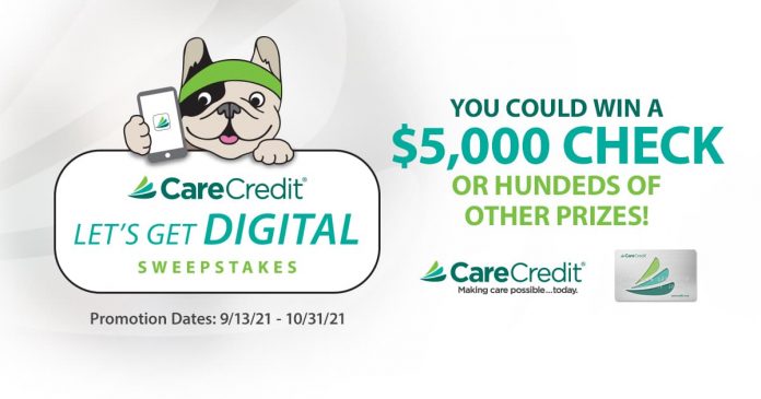 Care Credit Let's Get Digital Sweepstakes 2021