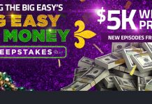 HGTV Big Easy Big Money Sweepstakes 2020