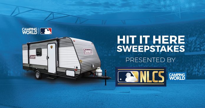 Camping World MLB Hit It Here Sweepstakes 2020