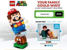 Cartoon Network LEGO Super Mario Sweepstakes 2020