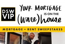 DSW Mortgage Sweepstakes 2020