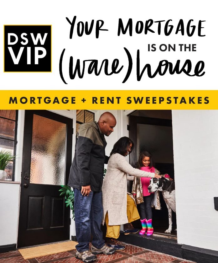 DSW Mortgage Sweepstakes 2020