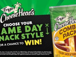 Frigo Cheese Heads Game Day Snack Style Sweepstakes 2020