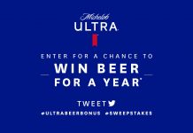 Michelob ULTRA Beer For A Year Sweepstakes 2020