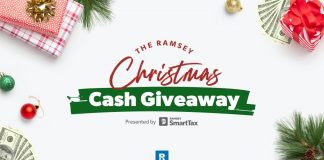 Dave Ramsey Christmas Cash Giveaway 2021