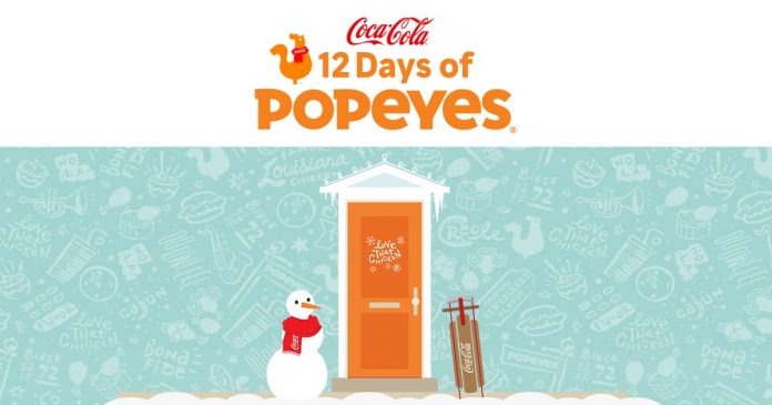 12 Days of Popeyes Sweepstakes 2020