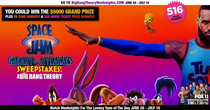 Big Bang Theory Galaxy of Giveaways Sweepstakes 2021 Big Bang Theory Galaxy of Giveaways Sweepstakes 2021