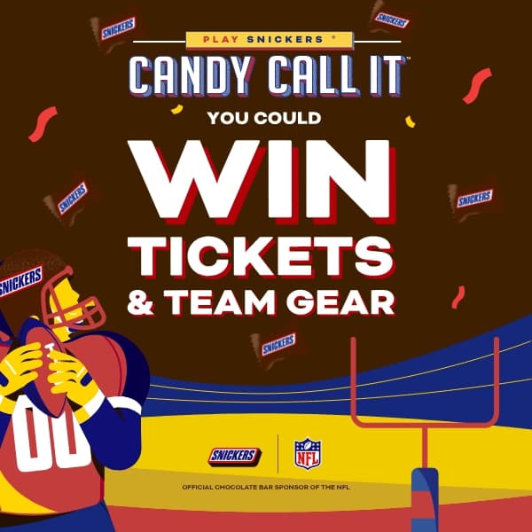 Mars Super Bowl Candy Call It Sweepstakes 2021