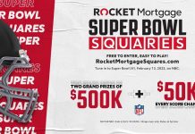 Rocket Mortgage Super Bowl Squares Sweepstakes 2022