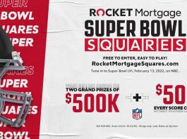 Rocket Mortgage Super Bowl Squares Sweepstakes 2022