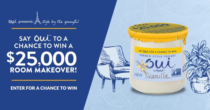 Oui Yogurt Sweepstakes 2021