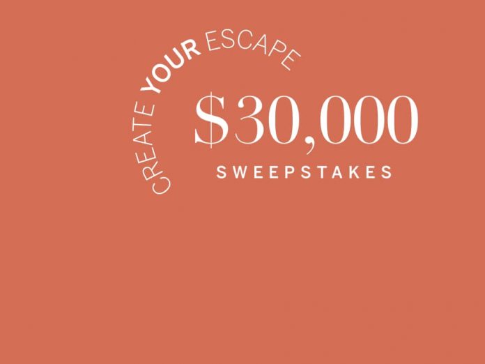 Frontgate Escape Sweepstakes 2021