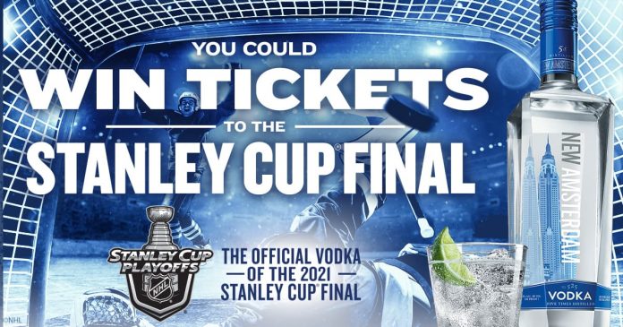 New Amsterdam Vodka NHL Stanley Cup Final Sweepstakes 2021