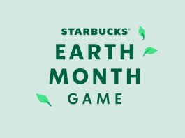 Starbucks Earth Month Game 2021
