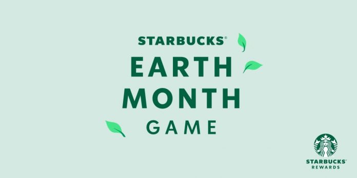 Starbucks Earth Month Game 2021