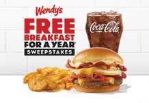 Wendy's Free Breakfast For A Year Sweepstakes 2021