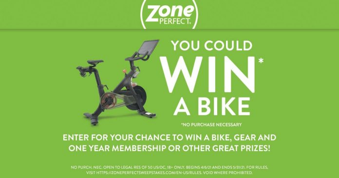 ZonePerfect Sweepstakes 2021